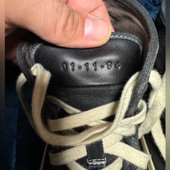 EUC ALLSAINTS Douglas Script High Top Sneakers Size 10 Men. - Picture 7 of 10